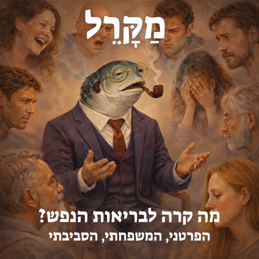 Read more about the article מה קרה לבריאות הנפש? דילמת הסדר הציבורי