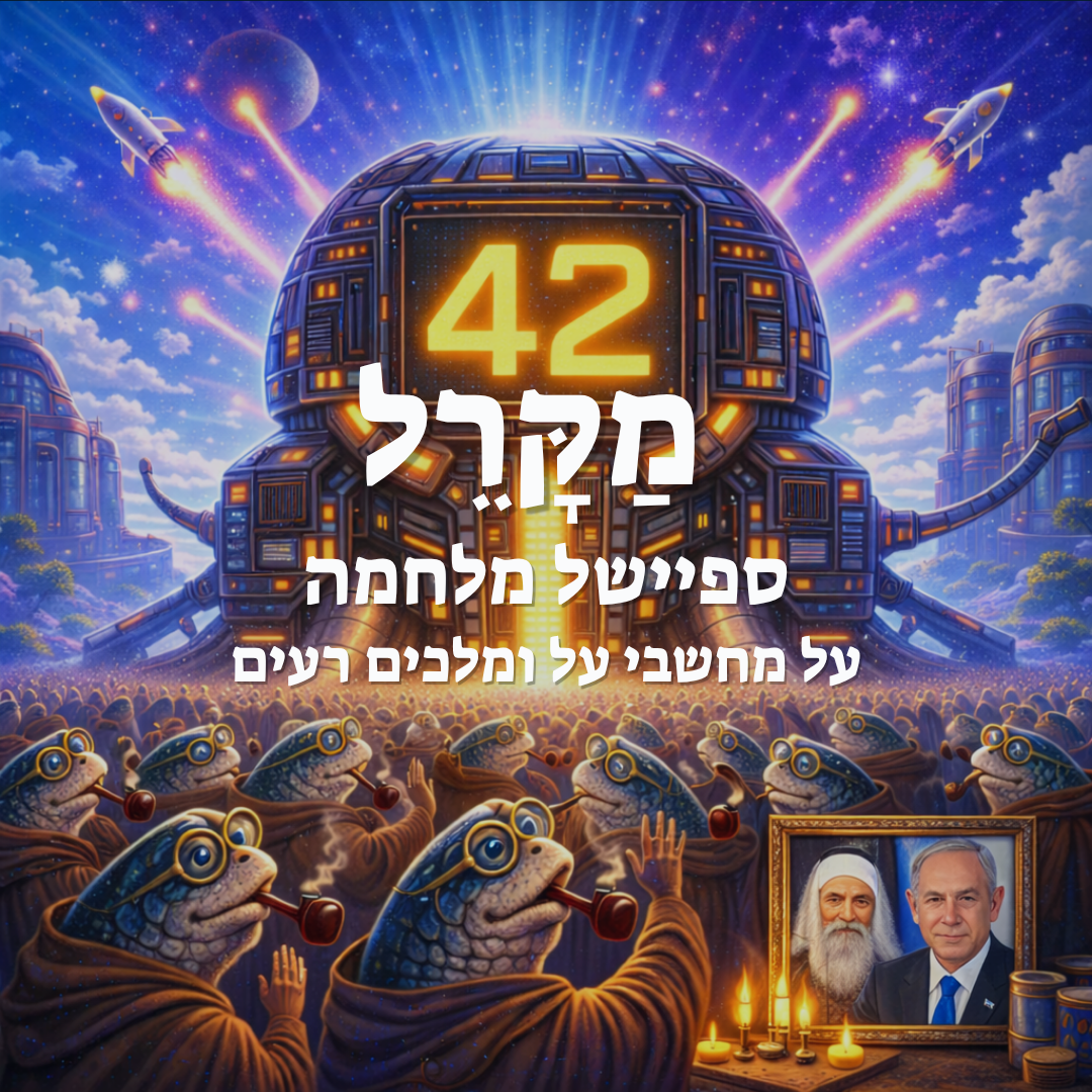 Read more about the article ספיישל מלחמה: על מחשבי על ומלכים רעים