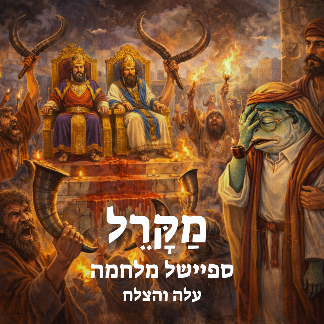 Read more about the article ספיישל מלחמה: עלה והצלח